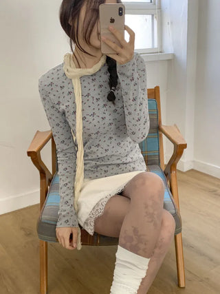 Light Wrinkle Long Muffler Scarf