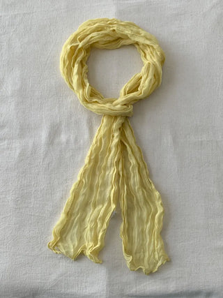 Light Wrinkle Long Muffler Scarf