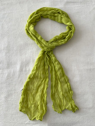 Light Wrinkle Long Muffler Scarf