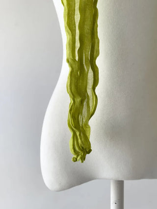 Light Wrinkle Long Muffler Scarf