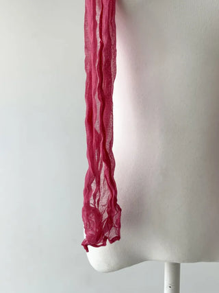 Light Wrinkle Long Muffler Scarf