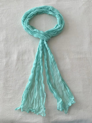 Light Wrinkle Long Muffler Scarf