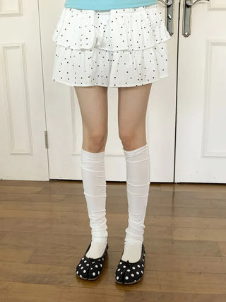 Mono Line Basic Slim Knee Socks