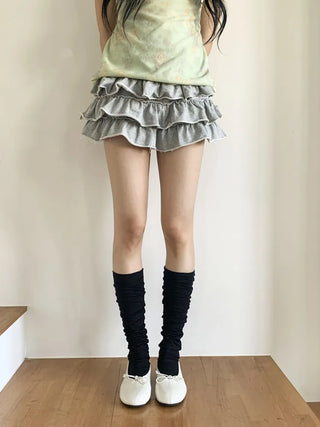 Mono Line Basic Slim Knee Socks