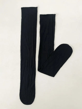 Mono Line Basic Slim Knee Socks