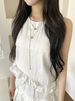 Moeli Mini Ball Drop Layered Necklace