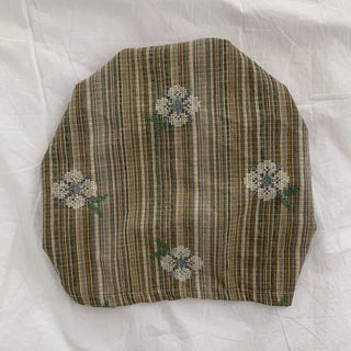 Tony Ethnic Flower Stripe Pattern Bandana Hat