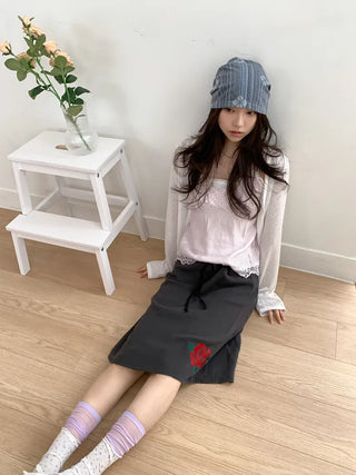 Tony Ethnic Flower Stripe Pattern Bandana Hat