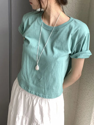 Snail Silver Shell Pendant Long Drop Necklace