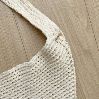 Net Loose Summer Color Knit Oversized Shoulder Bag