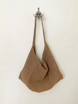 Net Loose Summer Color Knit Oversized Shoulder Bag