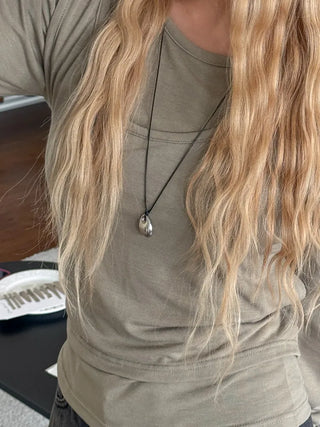 Summer Layered Pendant Drop Chain Long Necklace Collection