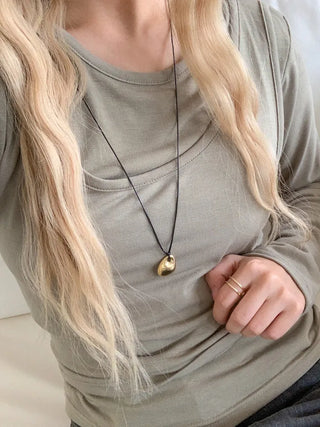 Summer Layered Pendant Drop Chain Long Necklace Collection