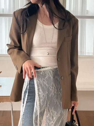 Summer Layered Pendant Drop Chain Long Necklace Collection