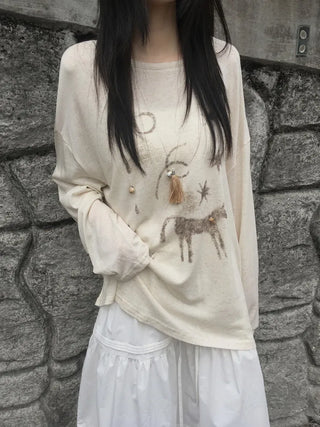 Summer Layered Pendant Drop Chain Long Necklace Collection