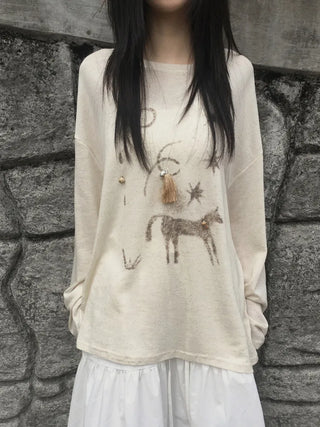 Summer Layered Pendant Drop Chain Long Necklace Collection