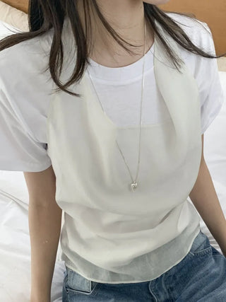 Summer Layered Pendant Drop Chain Long Necklace Collection