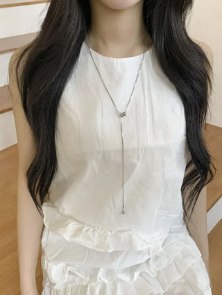Summer Layered Pendant Drop Chain Long Necklace Collection