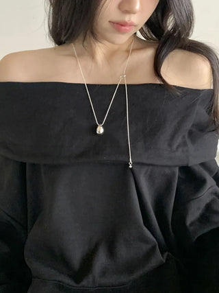 Summer Layered Pendant Drop Chain Long Necklace Collection