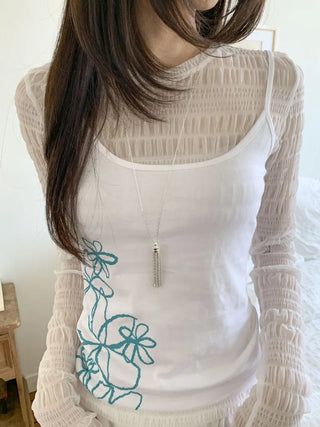 Summer Layered Pendant Drop Chain Long Necklace Collection