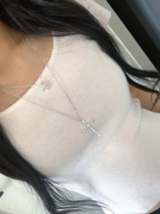 Summer Layered Pendant Drop Chain Long Necklace Collection