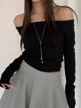 Summer Layered Pendant Drop Chain Long Necklace Collection
