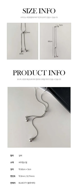 Summer Layered Pendant Drop Chain Long Necklace Collection