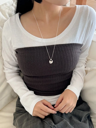 Summer Layered Pendant Drop Chain Long Necklace Collection