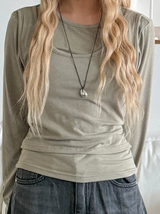 Summer Layered Pendant Drop Chain Long Necklace Collection