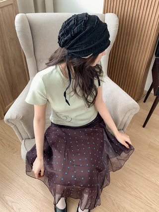 Kael Frill Lace Bandana Beanie Hat