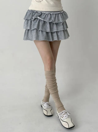 See-through Elastic Over-the-Knee Socks Pleated Warmer Long Socks
