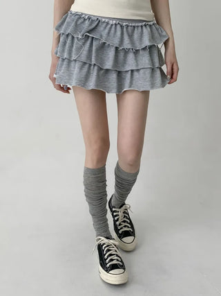 See-through Elastic Over-the-Knee Socks Pleated Warmer Long Socks