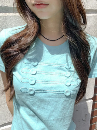 Seed Pop Point Mini Color Bead Choker Necklace
