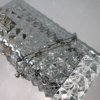Volvol Stars Y2K Double-Strand Layered Bead Star Box Chain Bracelet