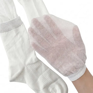 Pyo Layered See-through Loose Long Knee Socks