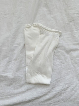 Rolling Basic Cotton Knee Socks Tabi Flip-flop Toe Socks