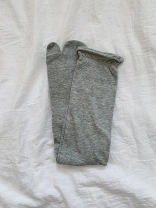 Rolling Basic Cotton Knee Socks Tabi Flip-flop Toe Socks