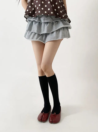 Rolling Basic Cotton Knee Socks Tabi Flip-flop Toe Socks