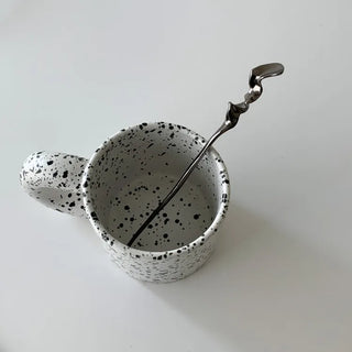 Winding Metal Silver Hair Updo Pin