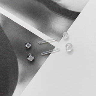 Hypoallergenic, Hypoallergenic Transparent Silicone Piercing