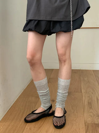 Summer See-through Layered Pattern Long Thin Socks Leg Warmers Collection