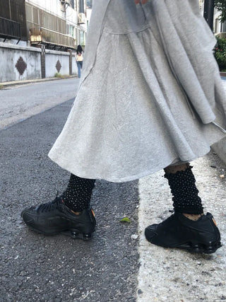 Summer See-through Layered Pattern Long Thin Socks Leg Warmers Collection