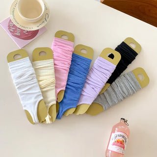 Summer See-through Layered Pattern Long Thin Socks Leg Warmers Collection