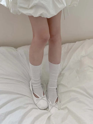 Summer See-through Layered Pattern Long Thin Socks Leg Warmers Collection