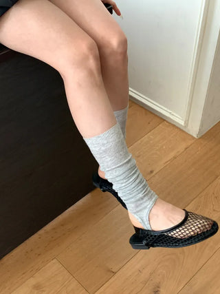Summer See-through Layered Pattern Long Thin Socks Leg Warmers Collection
