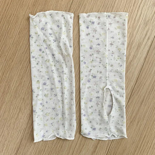 Summer See-through Layered Pattern Long Thin Socks Leg Warmers Collection