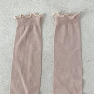 Summer See-through Layered Pattern Long Thin Socks Leg Warmers Collection