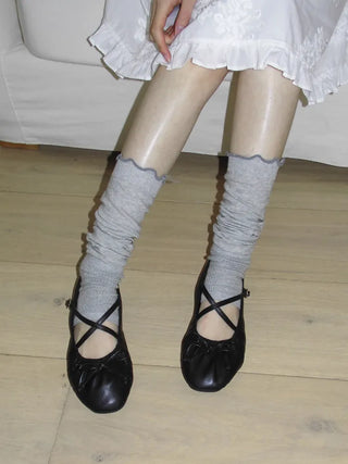 Summer See-through Layered Pattern Long Thin Socks Leg Warmers Collection