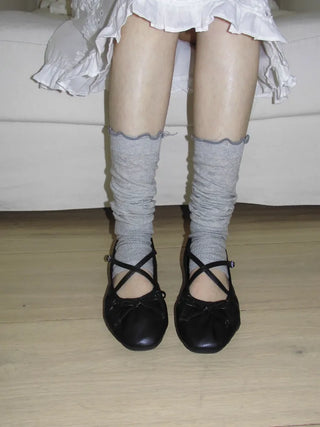 Summer See-through Layered Pattern Long Thin Socks Leg Warmers Collection