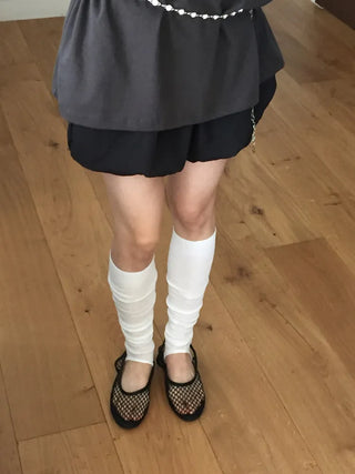 Summer See-through Layered Pattern Long Thin Socks Leg Warmers Collection